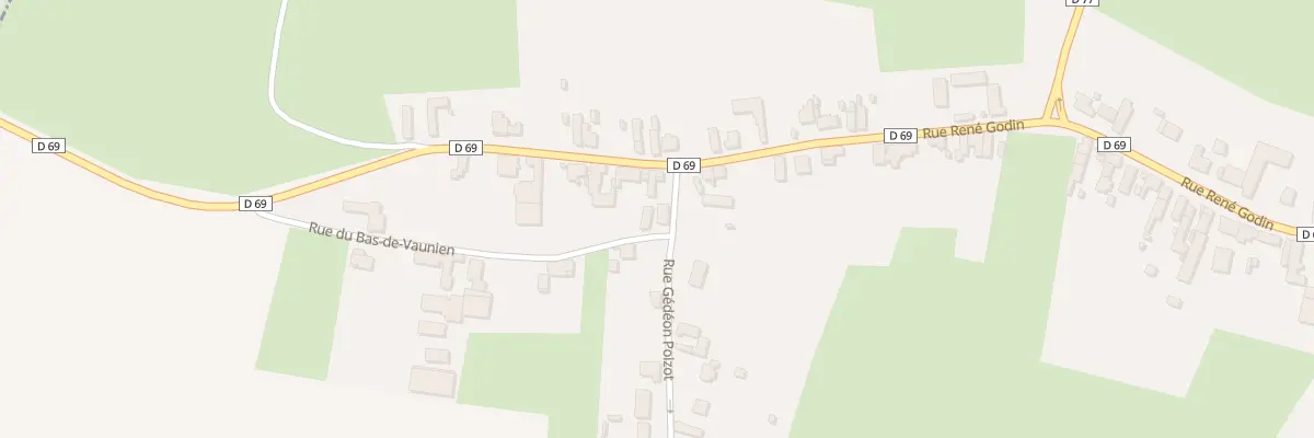 Plan du 1 Rue du Bas Vaunien à Vaux-Andigny