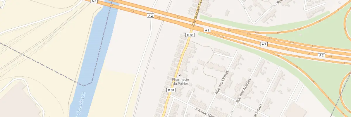 Plan du 107 Rue Gustave Delory à Trith-Saint-Léger