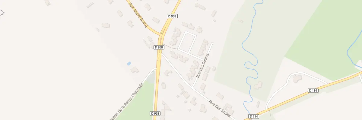 Plan du 127 Rue des Saules à Vendegies-sur-Écaillon