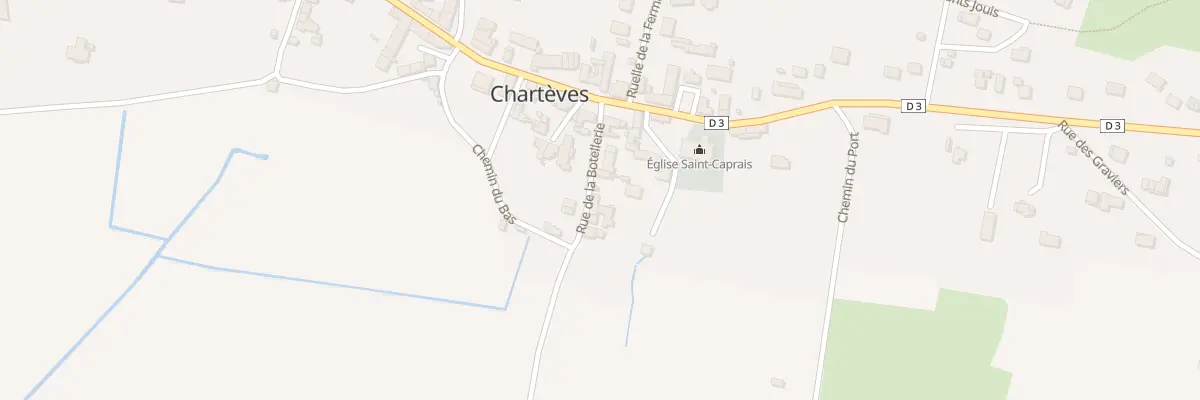 Plan du 9 Rue de la Botellerie à Chartèves