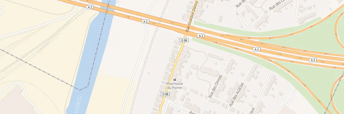 Plan du 109 Rue Gustave Delory à Trith-Saint-Léger