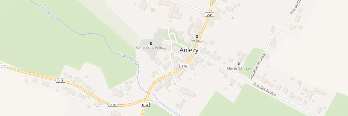 Plan du 31 Rue du Bourg à Anlezy