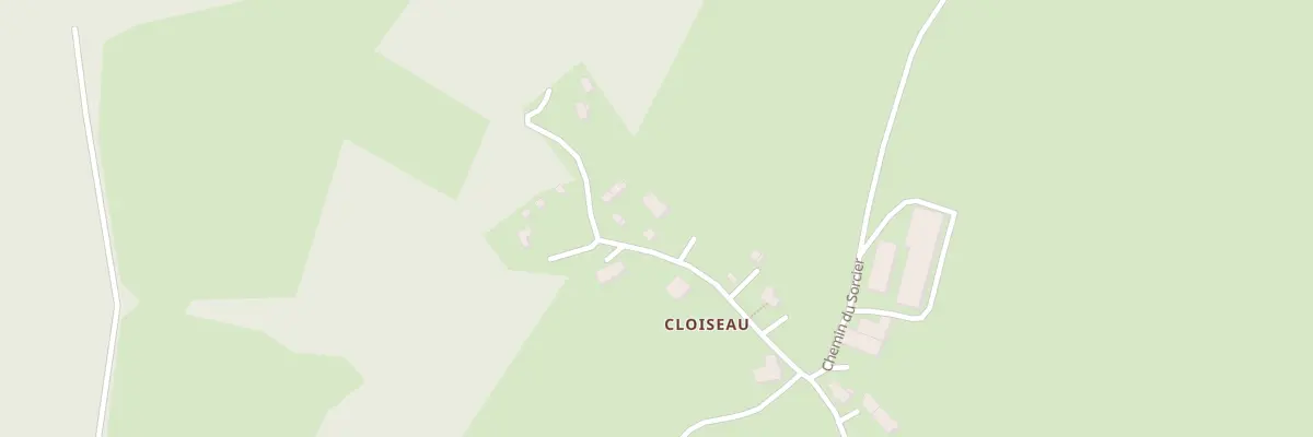 Plan du 10 Cloiseau à Crux-la-Ville