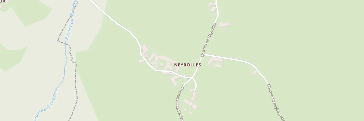 Plan du 5232 Neyrolles à Champagnac-le-Vieux