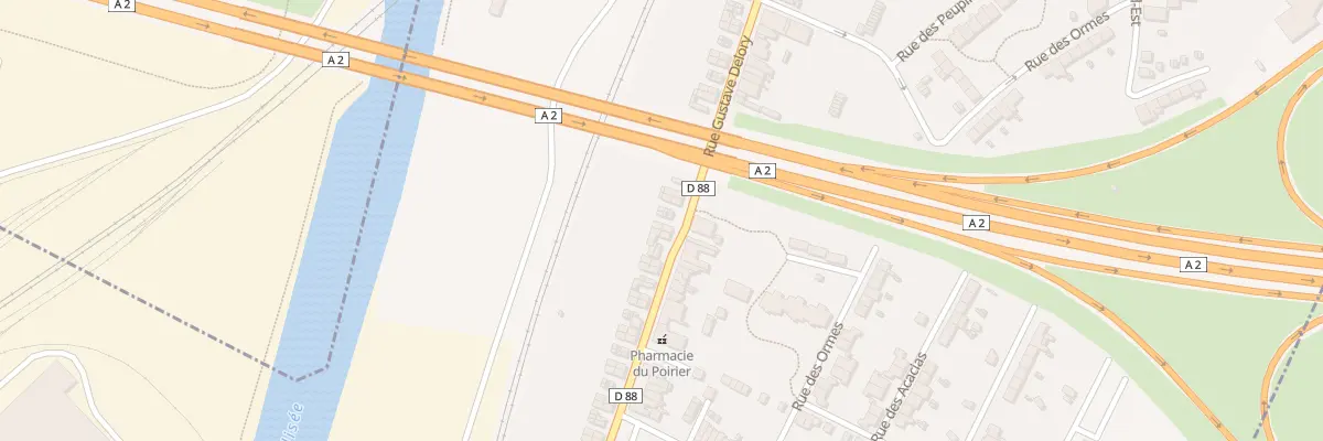 Plan du 117 Rue Gustave Delory à Trith-Saint-Léger