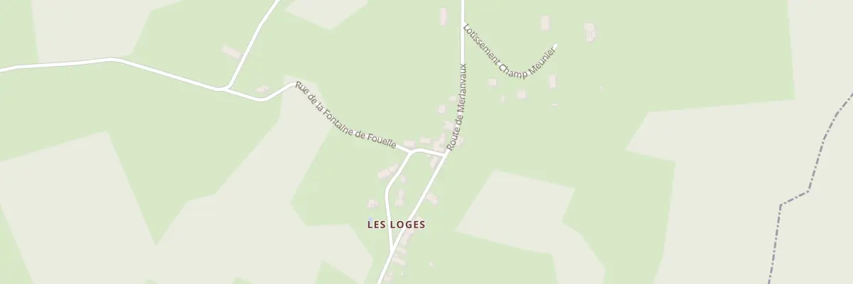 Plan du 5 Rue du Lavoir à Saxi-Bourdon