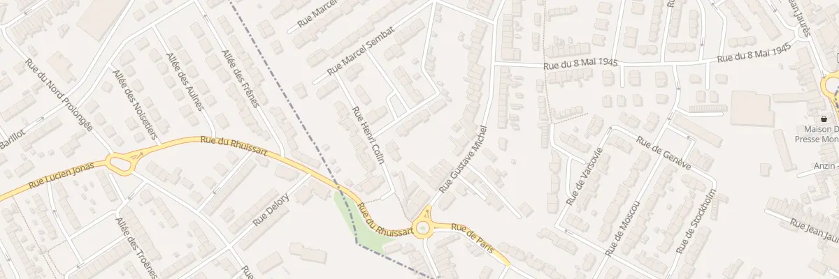 Plan du 26 Rue Marcel Sembat à Beuvrages