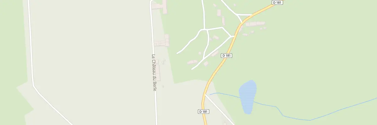 Plan du 4 Che des Maisons Bois au Berle à Crux-la-Ville