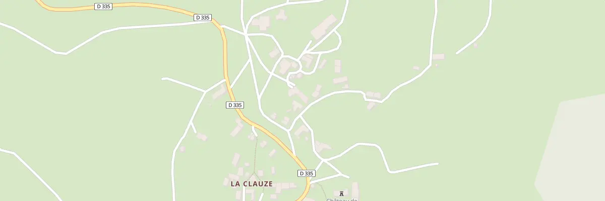 Plan du 5128 La Clauze à Grèzes