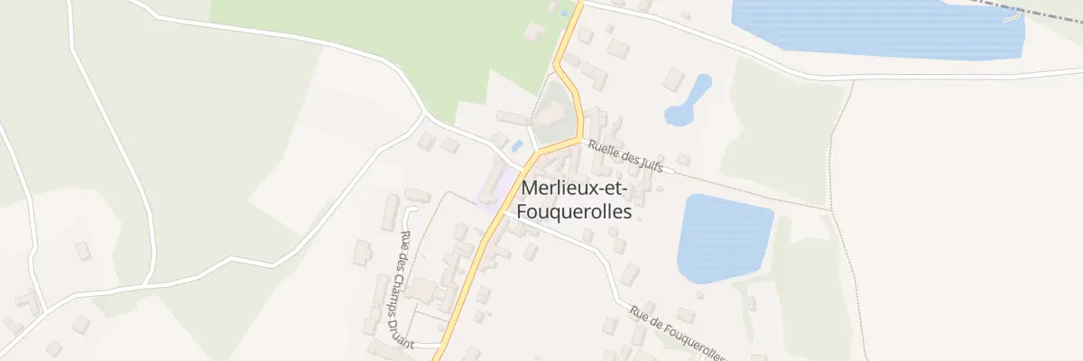 Plan du 34 Rue des Victimes de Comportet à Merlieux-et-Fouquerolles