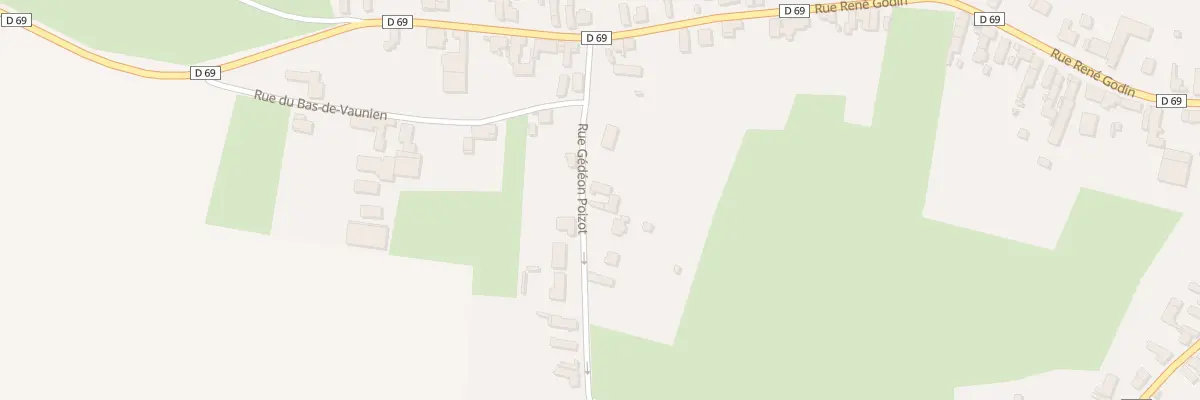 Plan du 17 Rue Gédéon Poizot à Vaux-Andigny