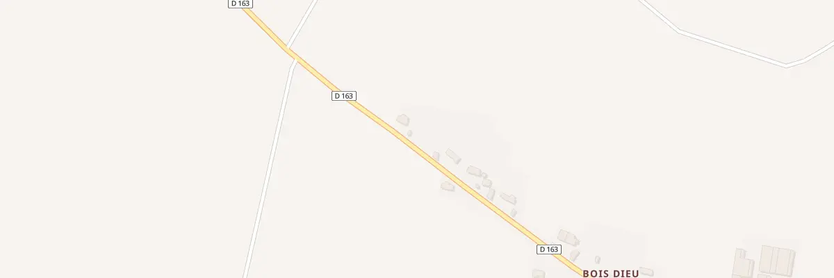 Plan du 38 Che du Bois Dieu à Treteau