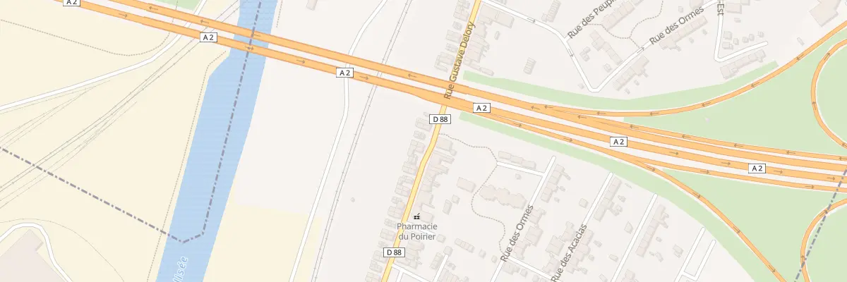 Plan du 119 Rue Gustave Delory à Trith-Saint-Léger