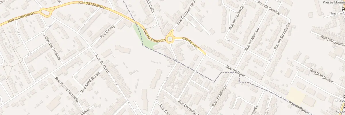 Plan du 147 Rue Gustave Michel à Beuvrages