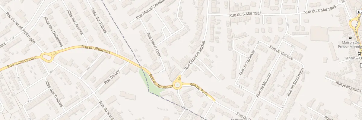 Plan du 129 Rue Gustave Michel à Beuvrages