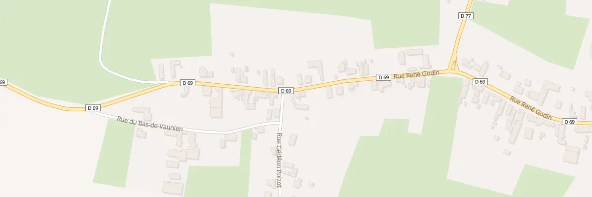 Plan du 60 Rue René Godin à Vaux-Andigny