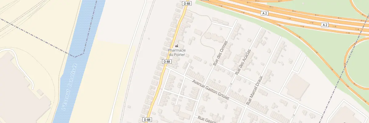 Plan du 126 Rue Gustave Delory à Trith-Saint-Léger