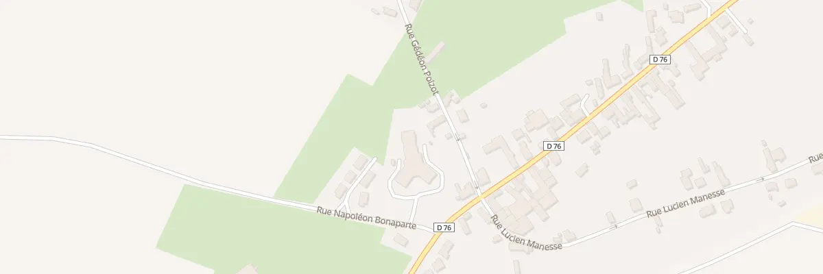 Plan du 1 Rue Napoléon Bonaparte à Vaux-Andigny