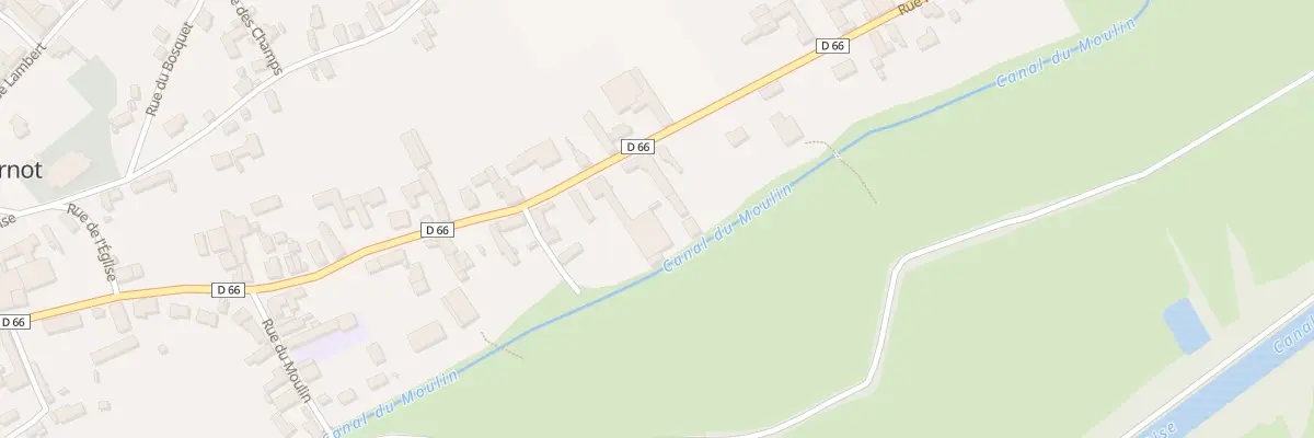 Plan du 42 Rue de Hauteville à Bernot