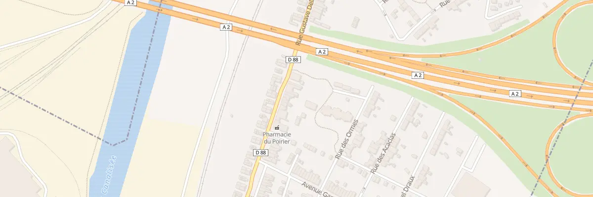 Plan du 136 Rue Gustave Delory à Trith-Saint-Léger