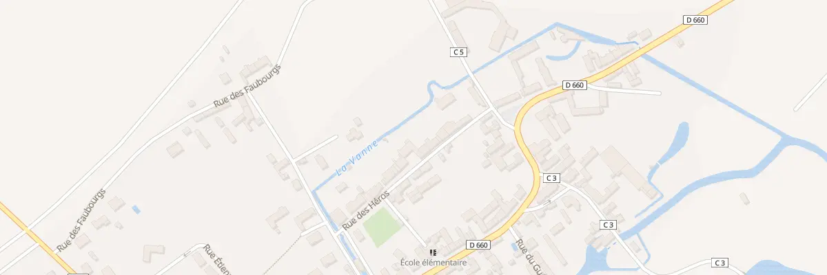 Plan du 20 Rue des Héros à Foissy-sur-Vanne