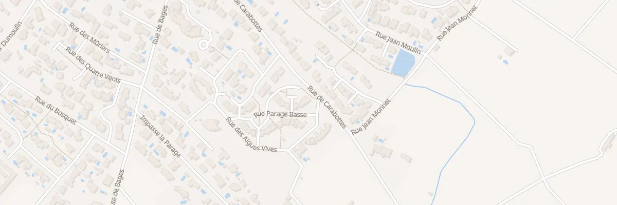 Plan du 15 Rue de la Parage Basse à Saint-André-de-Sangonis