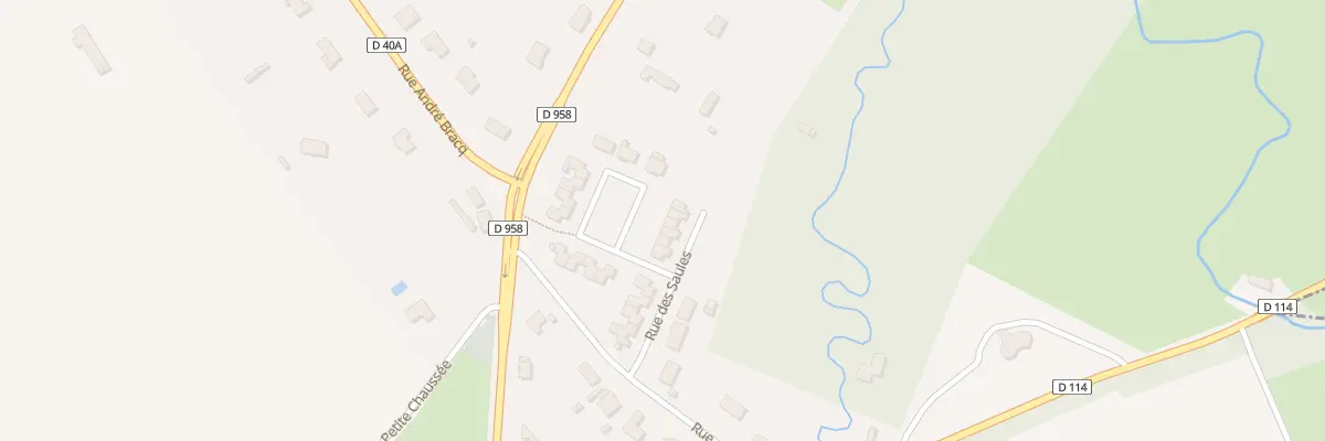 Plan du 97 Rue des Saules à Vendegies-sur-Écaillon