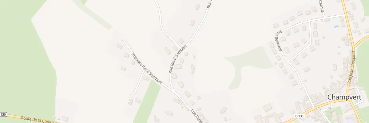 Plan du 15 Rue René Sombert à Champvert