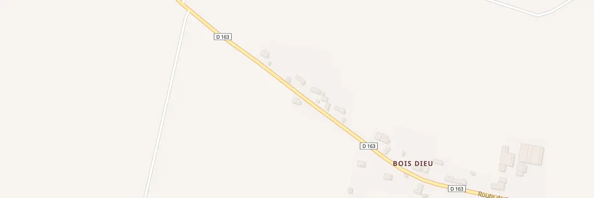 Plan du 21 Che du Bois Dieu à Treteau