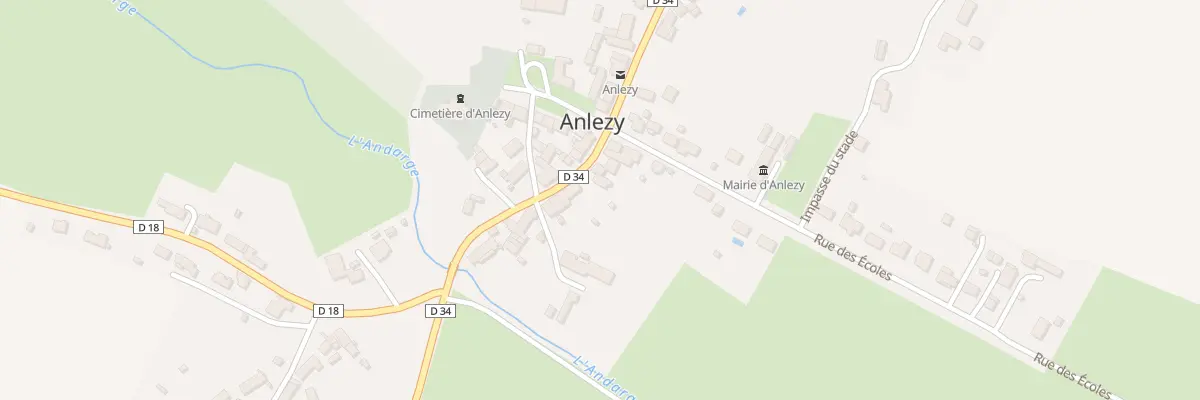 Plan du 26 Rue du Bourg à Anlezy