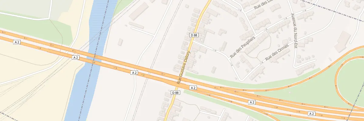 Plan du 153 Rue Gustave Delory à Trith-Saint-Léger