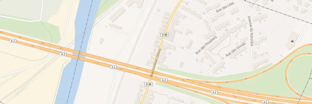 Plan du 159 Rue Gustave Delory à Trith-Saint-Léger
