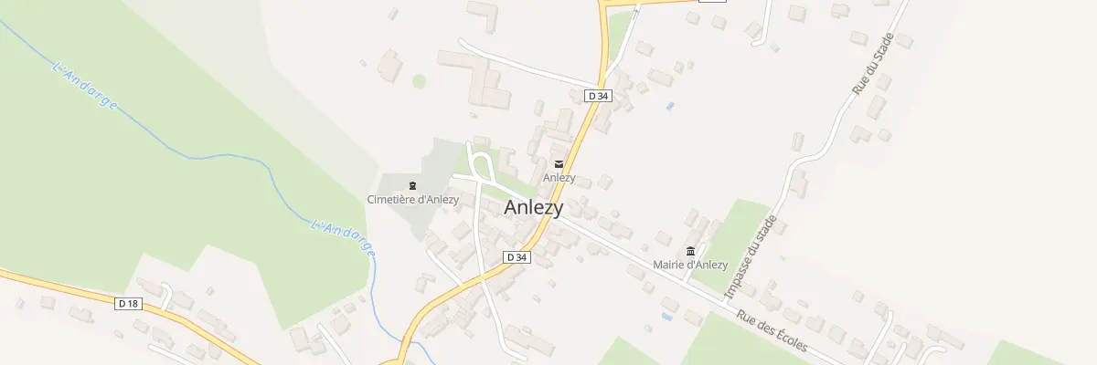 Plan du 17 Rue du Bourg à Anlezy