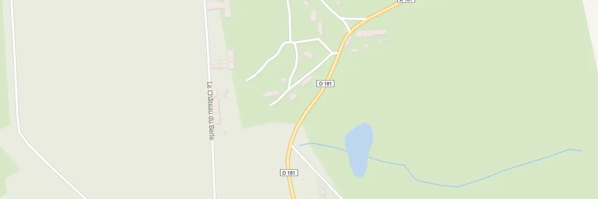Plan du 3 Che des Maisons Bois au Berle à Crux-la-Ville