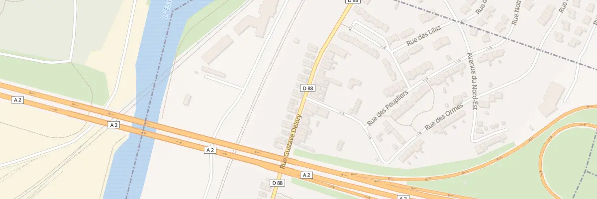 Plan du 169 Rue Gustave Delory à Trith-Saint-Léger