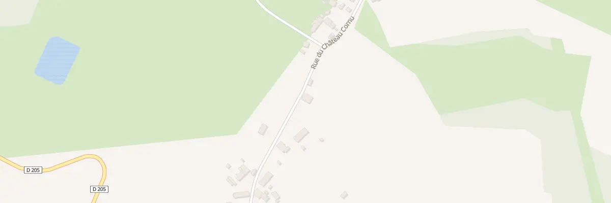 Plan du 7 Rue du Chateau Cornu à Champvert