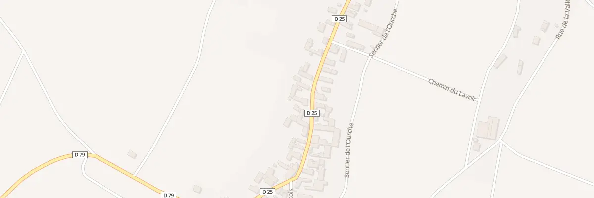 Plan du 30 Rue de la Forét de Lancy à Saint-Maurice-aux-Riches-Hommes