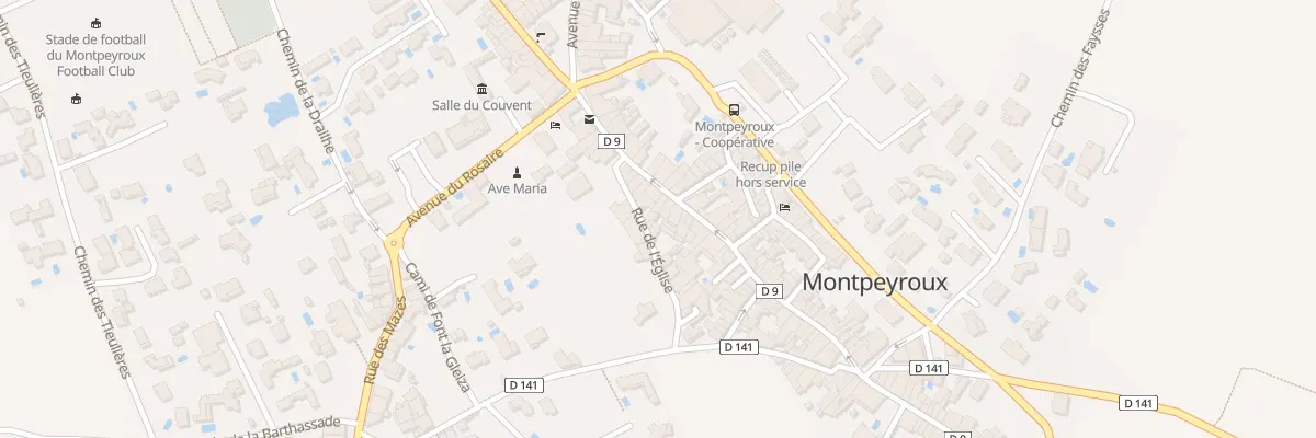 Plan du 24 Rue de la Dysse à Montpeyroux