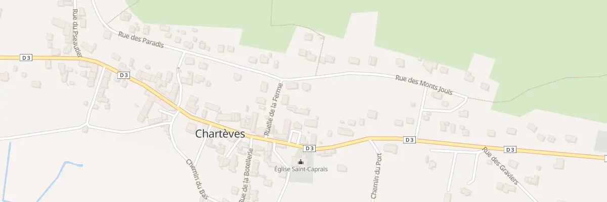 Plan du 4 Rue des Monts Jouis à Chartèves