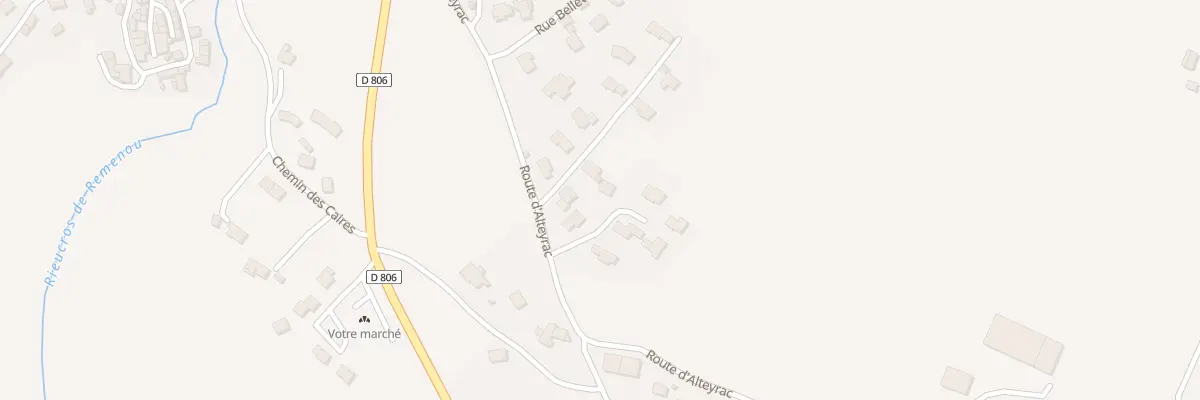 Plan du 3 Imp des Épicéas à Chastel-Nouvel