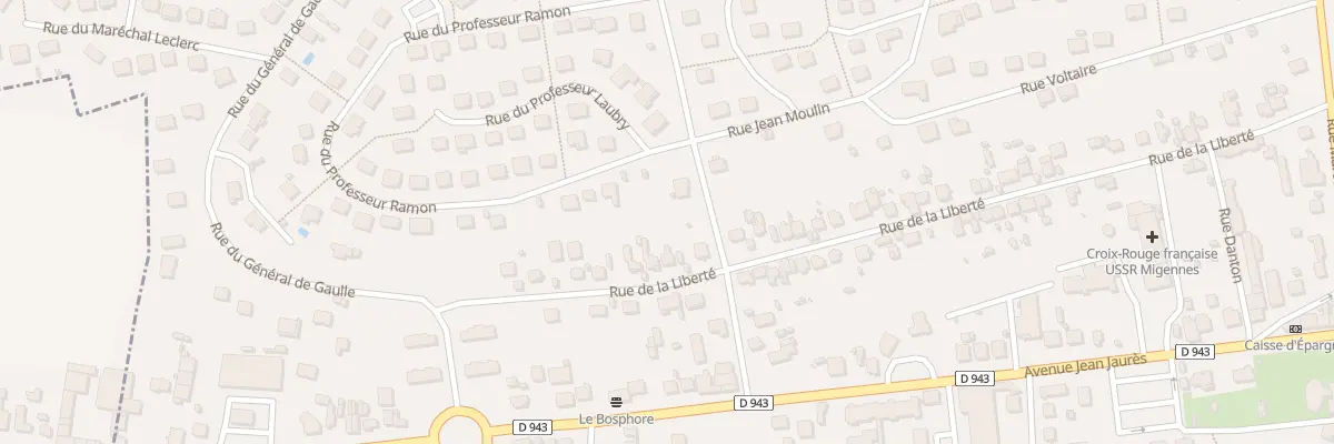 Plan du 112 Rue de la Liberté à Migennes