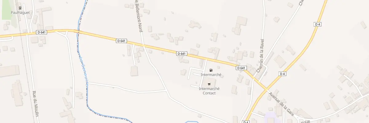 Plan du 15 Av de la Gare à Paulhaguet