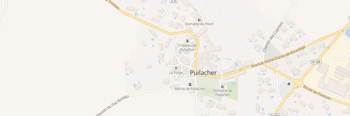Plan du 5224 Le Village à Puilacher