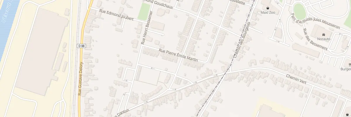 Plan du 38 Rue Pierre Emile Martin à Trith-Saint-Léger