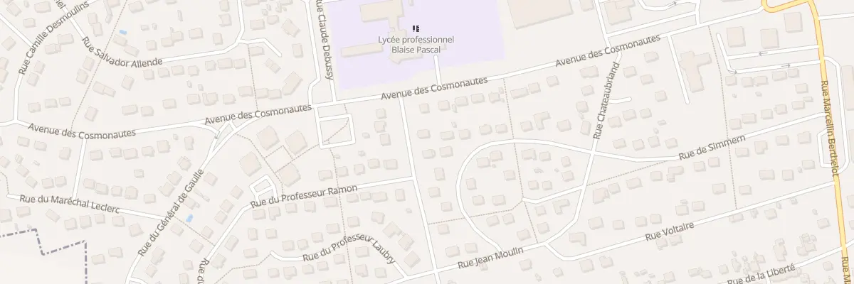 Plan du 26 Rue Jean Moulin à Migennes