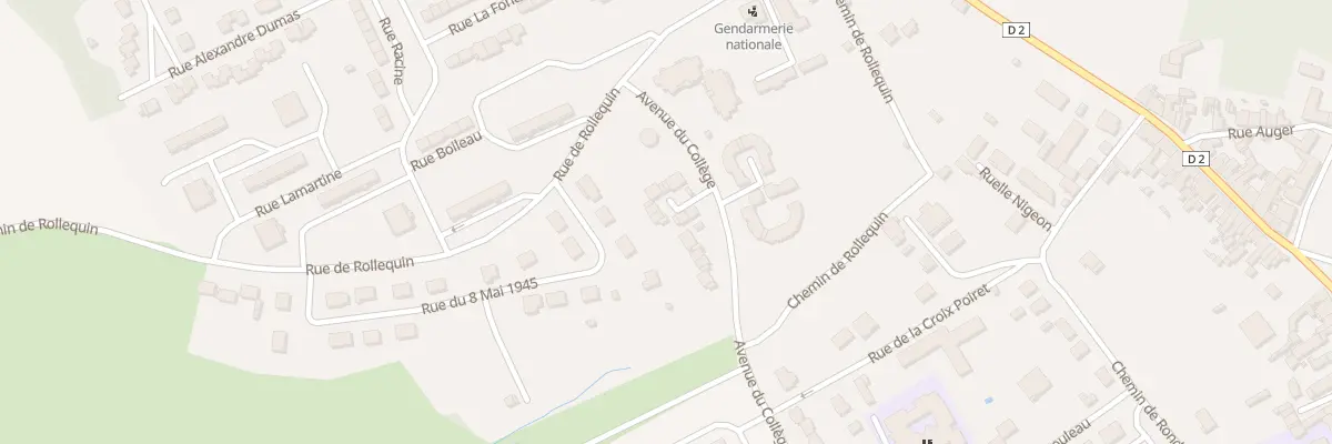 Plan du 87 Av du Collège à Fère-en-Tardenois