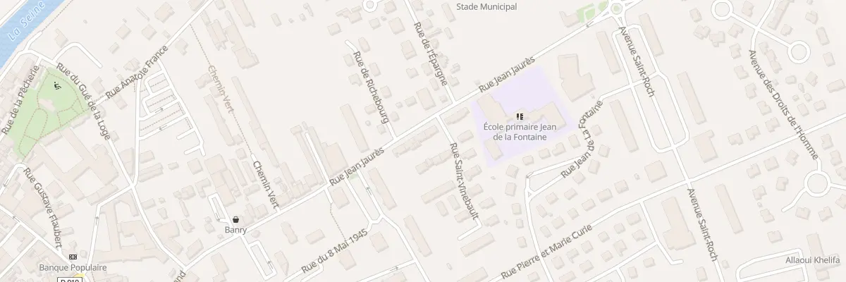 Plan du 14 Rue Jean Jaures à Nogent-sur-Seine