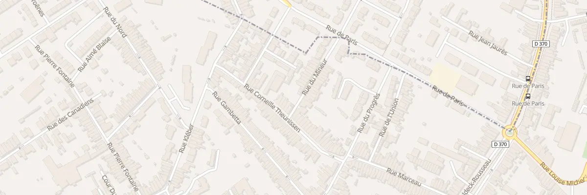Plan du 37 Rue Corneille Theunissen à Anzin