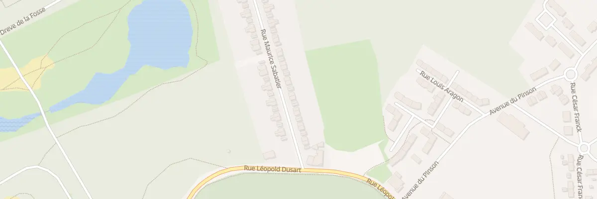 Plan du 44 Rue Sabatier à Raismes