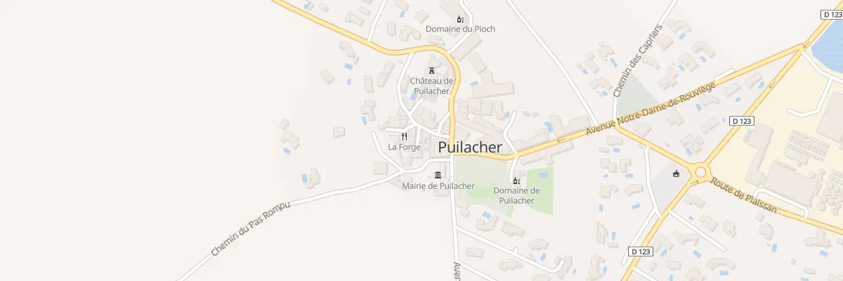 Plan du 5055 Le Village à Puilacher